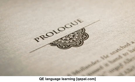 تصویر فلش کارت prologue