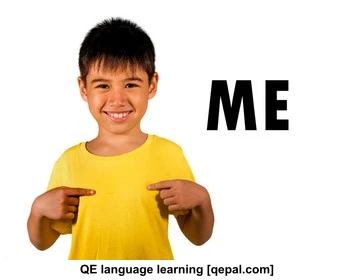 تصویر فلش کارت pronoun