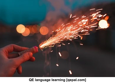 تصویر فلش کارت pyrotechnic