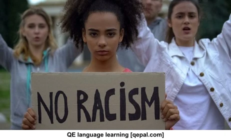 تصویر فلش کارت racism