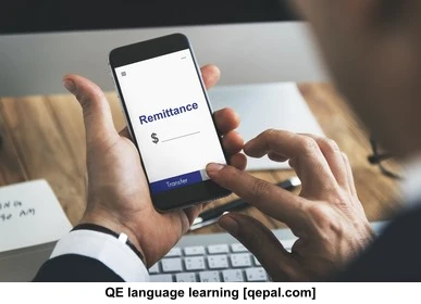 تصویر فلش کارت remittance