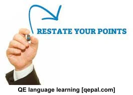 تصویر فلش کارت restate