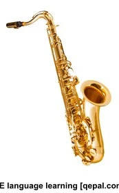 تصویر فلش کارت saxophone