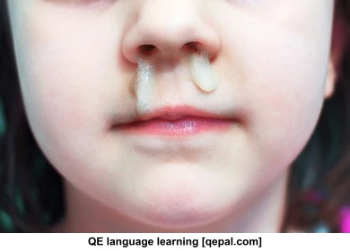 تصویر فلش کارت snot