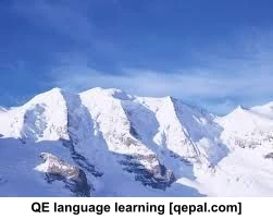 تصویر فلش کارت snow-capped