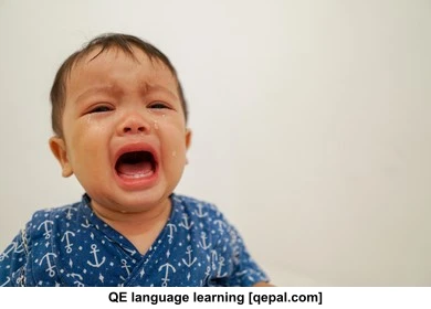 تصویر فلش کارت sobbing