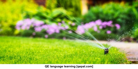 تصویر فلش کارت sprinkler