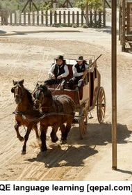 تصویر فلش کارت stagecoach
