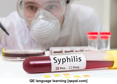 تصویر فلش کارت syphilis