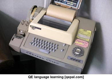 تصویر فلش کارت telex