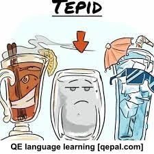 تصویر فلش کارت tepid