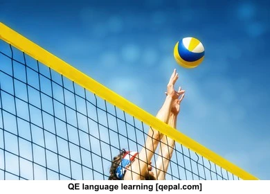 تصویر فلش کارت volley