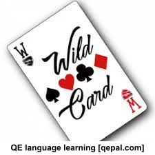 تصویر فلش کارت wild card