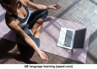 تصویر فلش کارت yoga