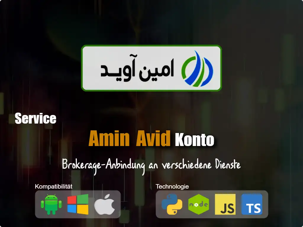 this is the main image of Verbinden Sie sich mit Amin Avid Brokerkonto