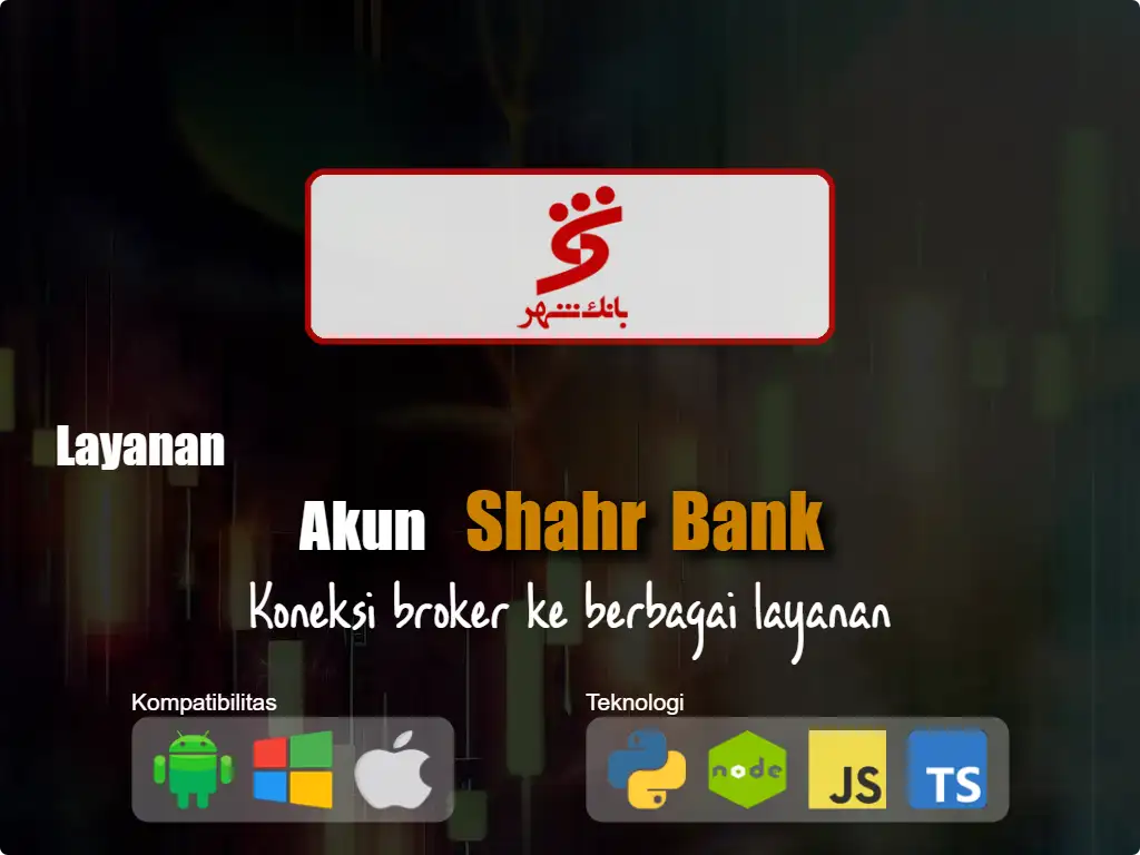 Hubungkan ke akun broker Shahr Bank