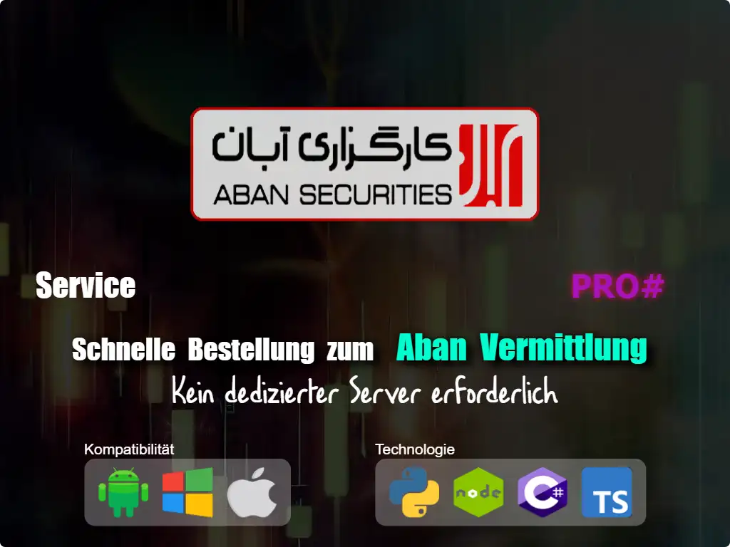 this is the main image of Schneller Auftrag an Aban Brokerage